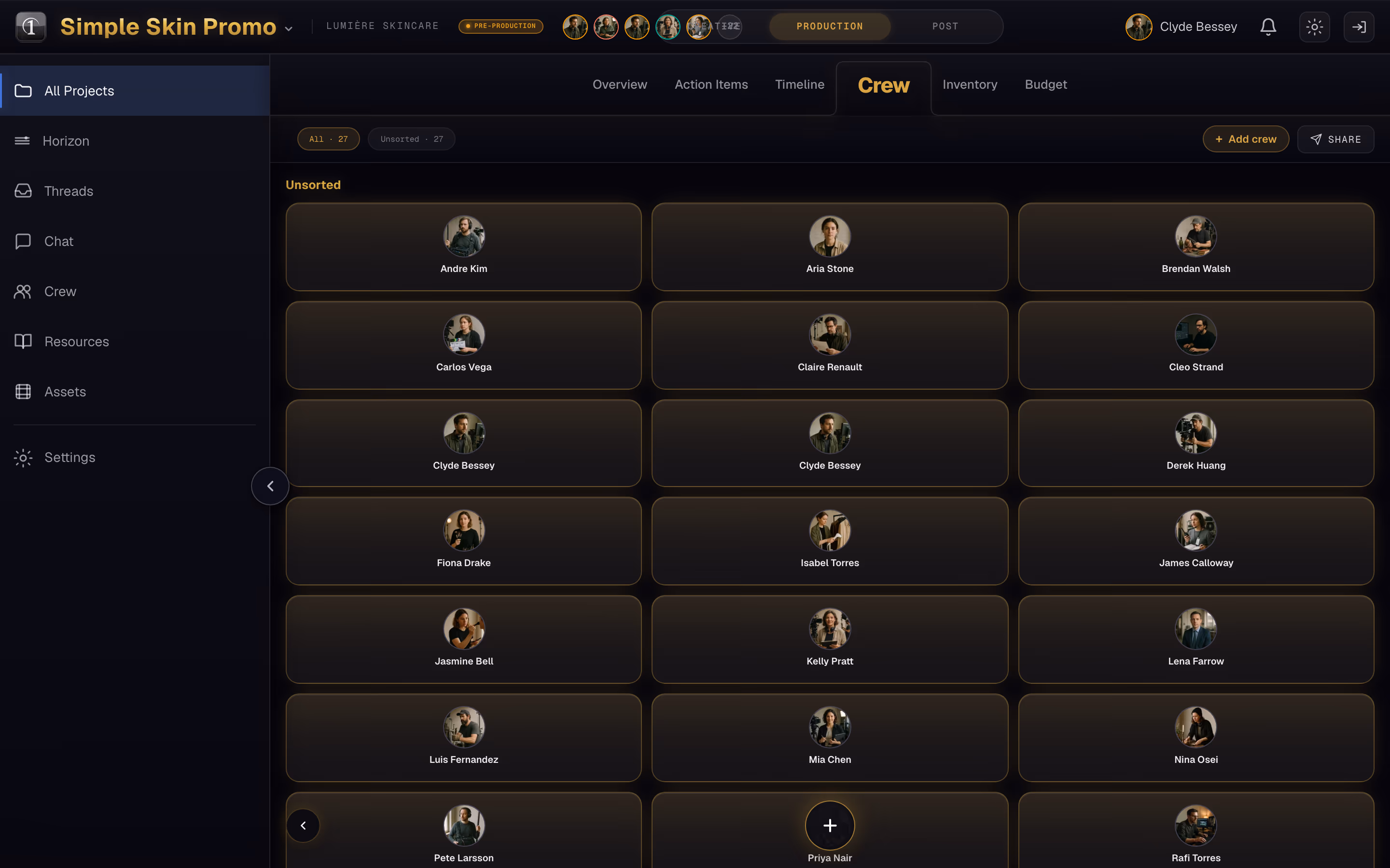 Roster